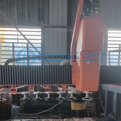 स्लैब पॉलिशिंग में आकार की सीमाओं को तोड़ना सीएनसी विजन स्कैनिंग प्रौद्योगिकी अनियमित आकारों के लिए रा-स्तर सतह स्थिरता प्राप्त करती है